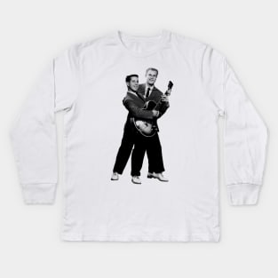 Simon and Garfunkel Kids Long Sleeve T-Shirt